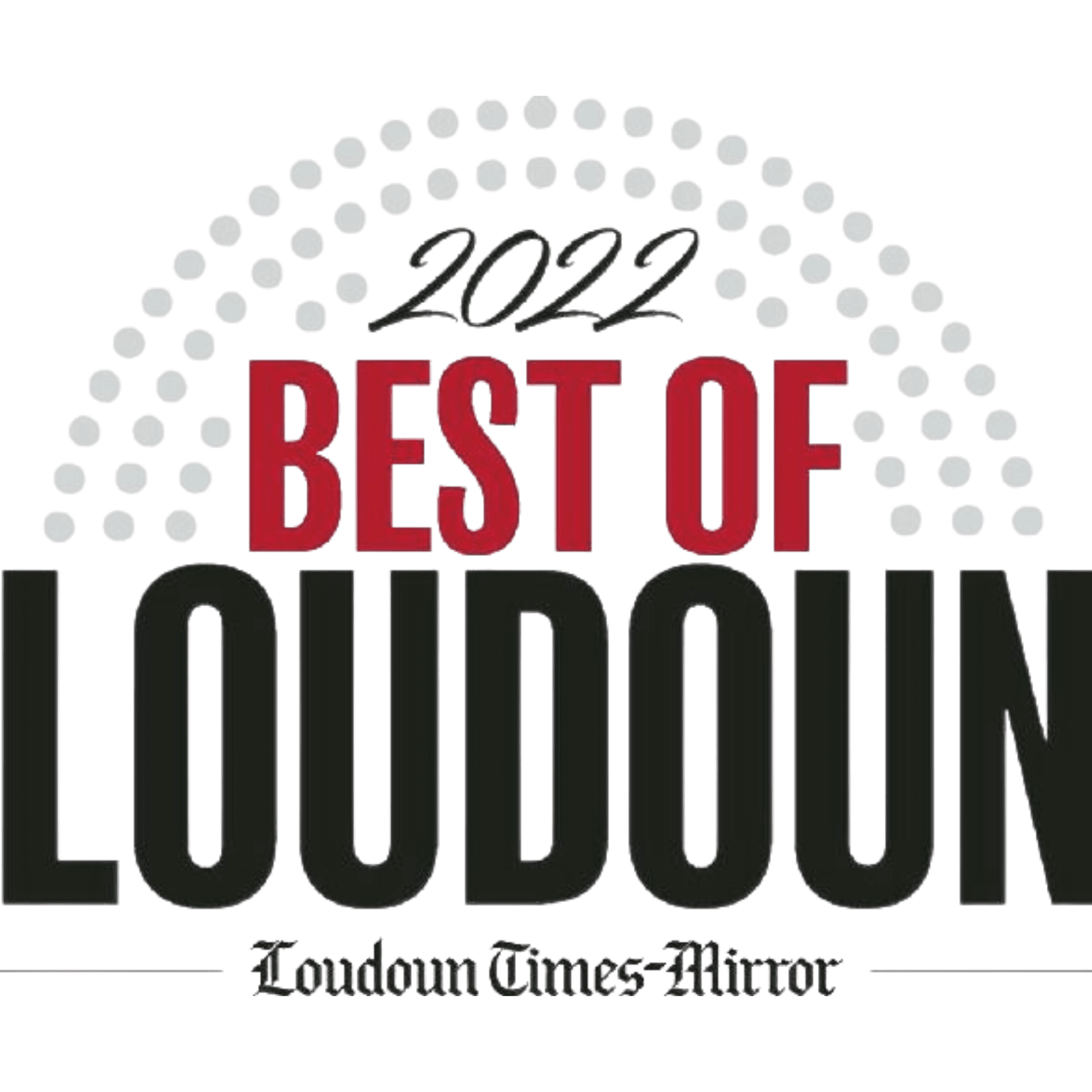 Best of Loudoun 2022 winner badge